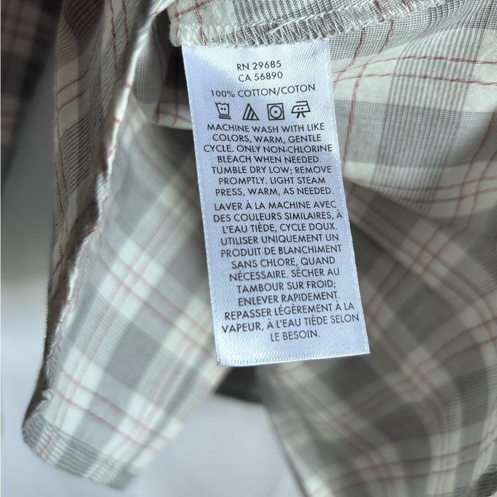 Pendleton Women’s Fitted Plain Button Down Shirt- Size Large - Picture 6 of 6